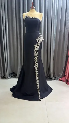 Scarlett Mermaid Satin Gown